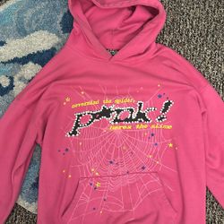 Pink Sp5der Hoodie