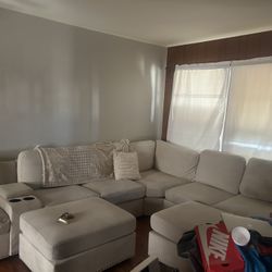Cream Sectional 