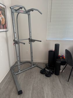 Pull up dip station
