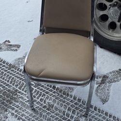 40 METAL STACKABLE RESTAURANT/EVENT CHAIRS