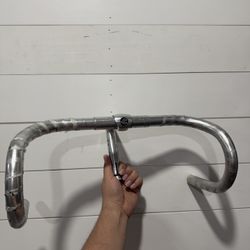 Cinelli 1R Stem + Cinelli Drop Handlebars