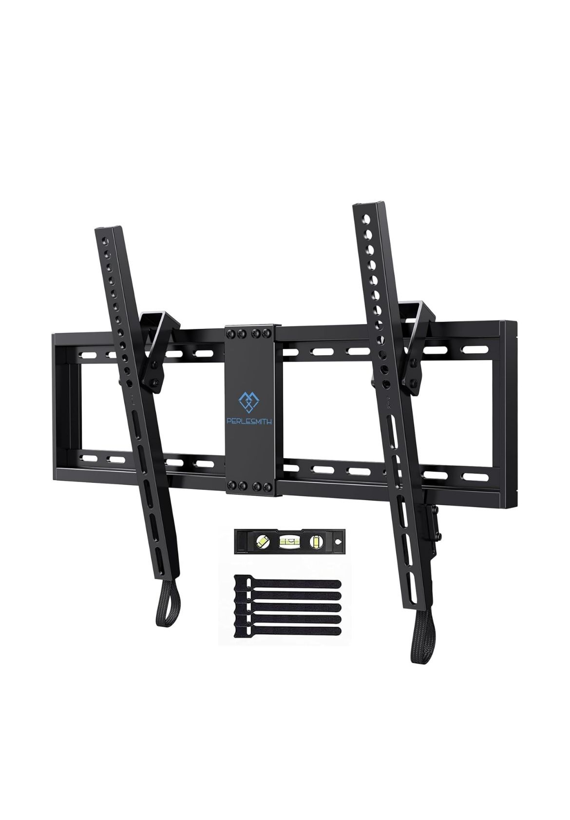 PERLESMITH UL Listed TV Mount for Most 37-82 inch TV, Universal Tilt TV Wall Mount Fits 16"- 24" Wood Stud with Loading 132 lbs & Ma🆕👍Retails $39.99