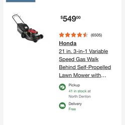 Honda Mower / Echo Trimmer / Echo Blower