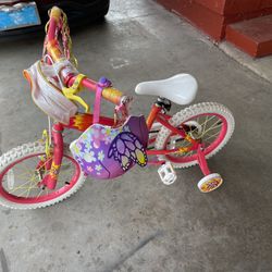 New Condition 16” Girls Bike With Helmet 