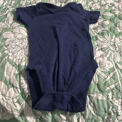 Blue Newborn Onesie 