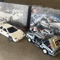 Lego Lamborghini Countach And Back To The Future $200 For Both