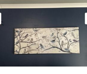  20x50 Wexford Home 'Morning Chorus' Gallery Wrapped Canvas Wall Art (Please See If You Are Close To Zip Code 77089 , As This Needs To Be Picked Up)