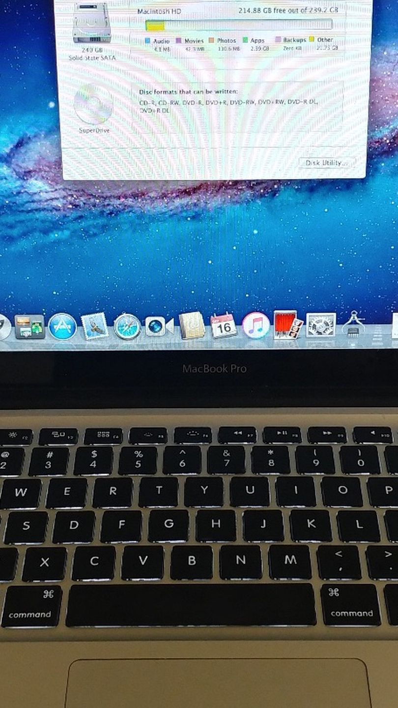 Late 2011 13 inch Macbook Pro