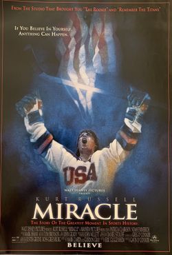 Mini-movie poster from the film Miracle