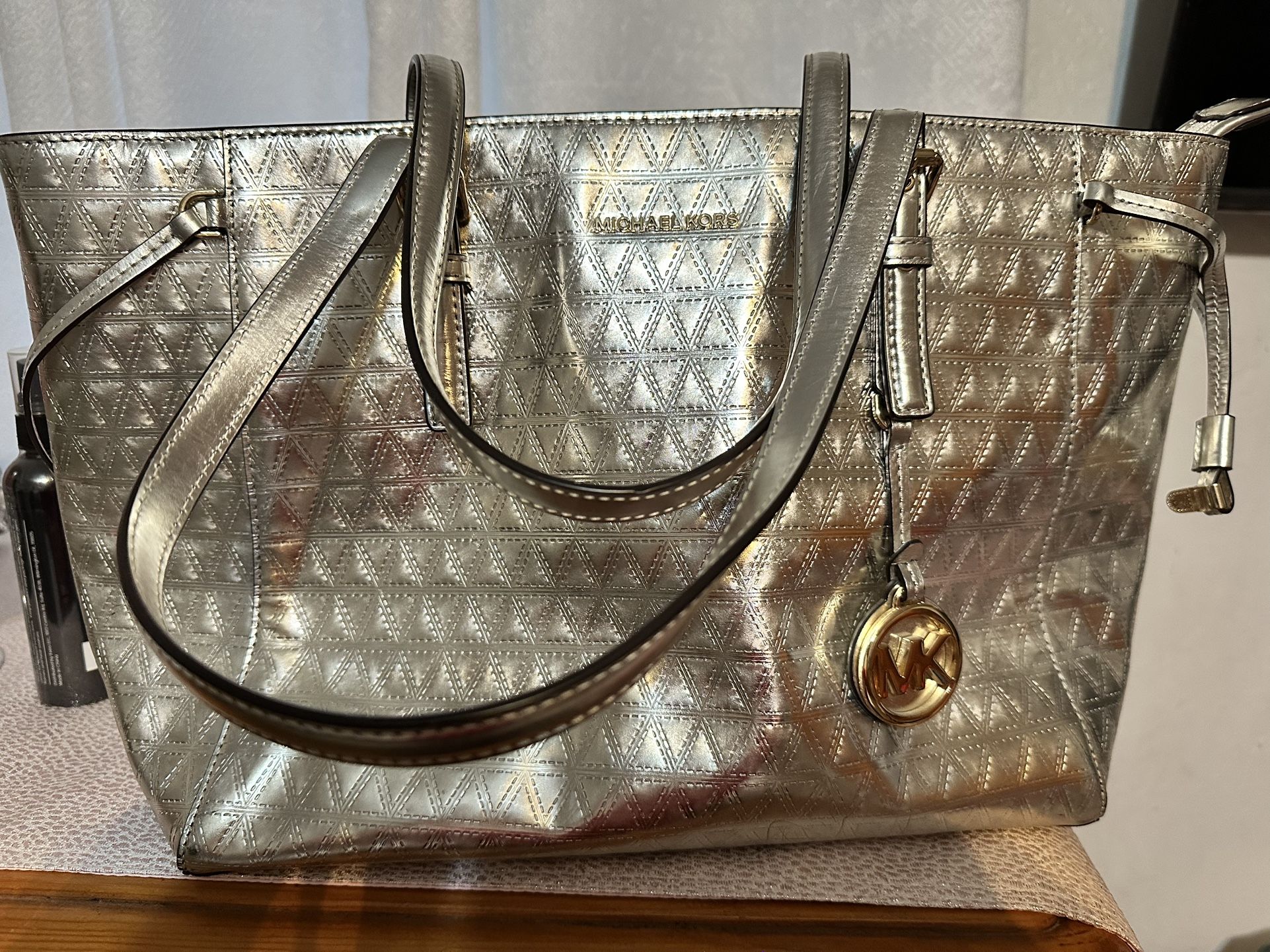 Michael Kors Purse -silver