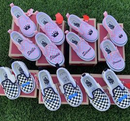 Custom Vans Birthday Favors 