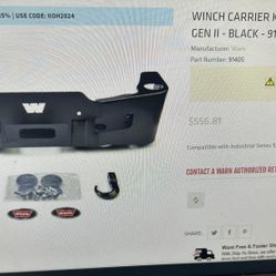 Warn Winch Carrier Kit