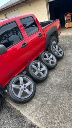 17” Mitsubishi Lancer Wheels w/ New Tires 5x114.3