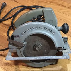 PORTER-CABLE 7-1/4" HEAVY DUTY BUILDERS CIRCULAR SAW MODEL 315-1 Type