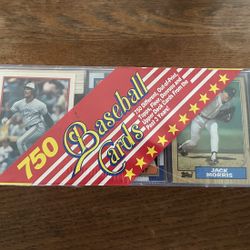 New 1991 TOPPS Box Set Baseball Cards 750