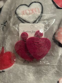 Heart Beads Earrings 