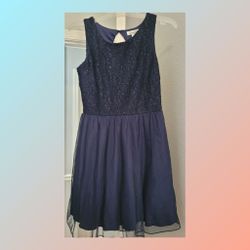 Navy Blue Dress