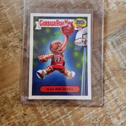 garbage pail kids 30th anniversary mad Michael jordan 