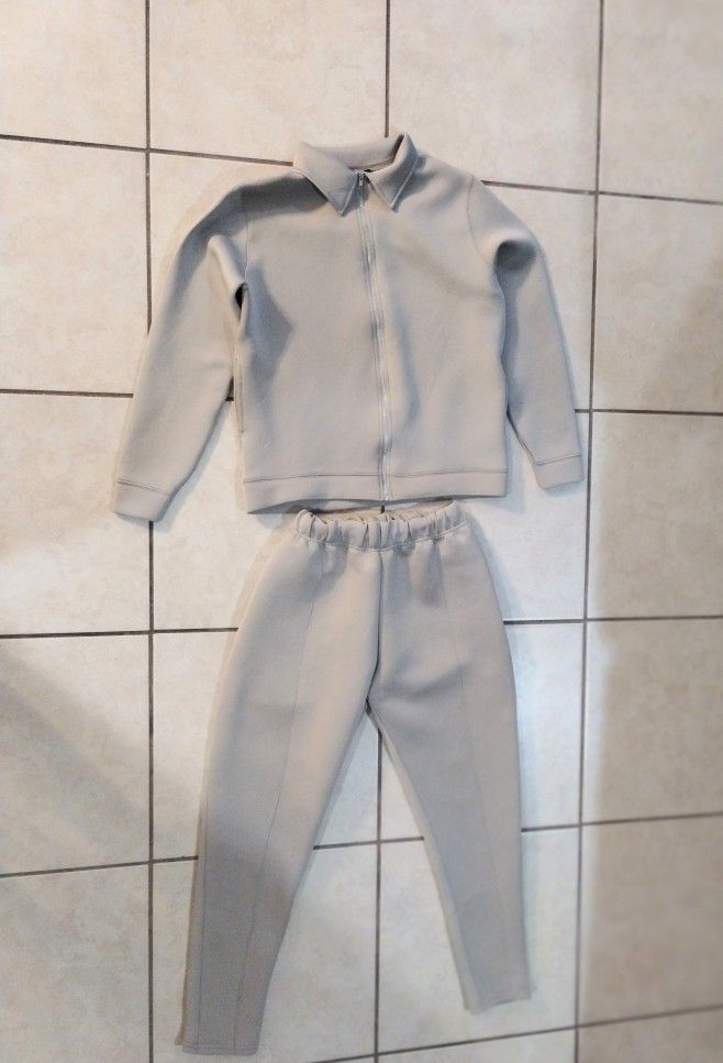 Mens Khaki Harrington Jacket Set