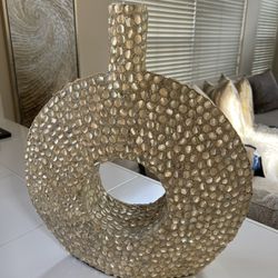 Vase Seashell - Gold - New