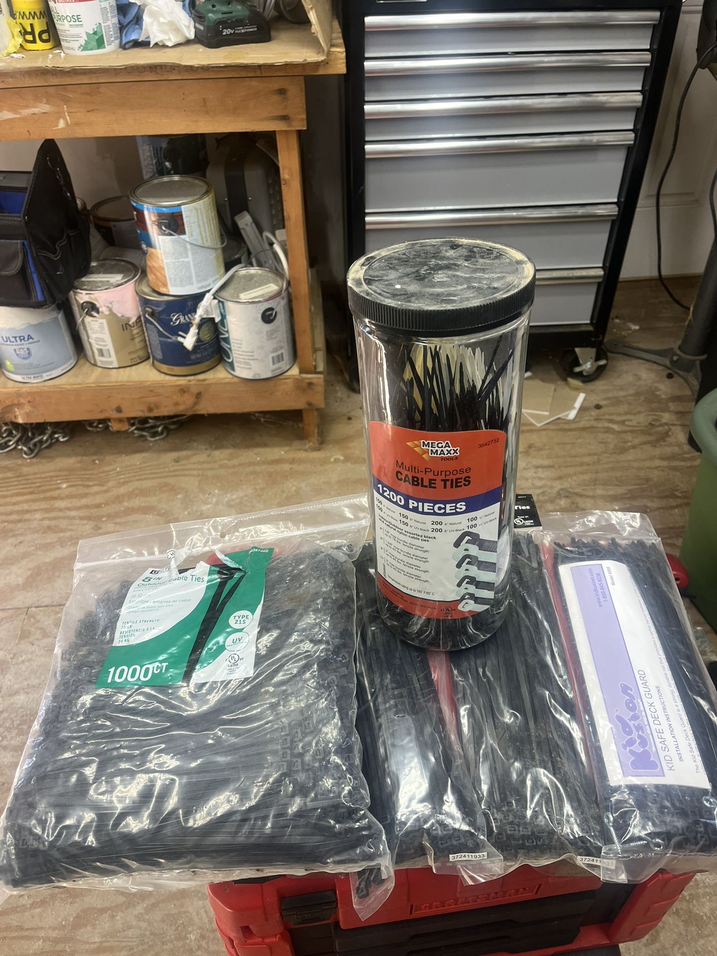 Various Size Cable Ties