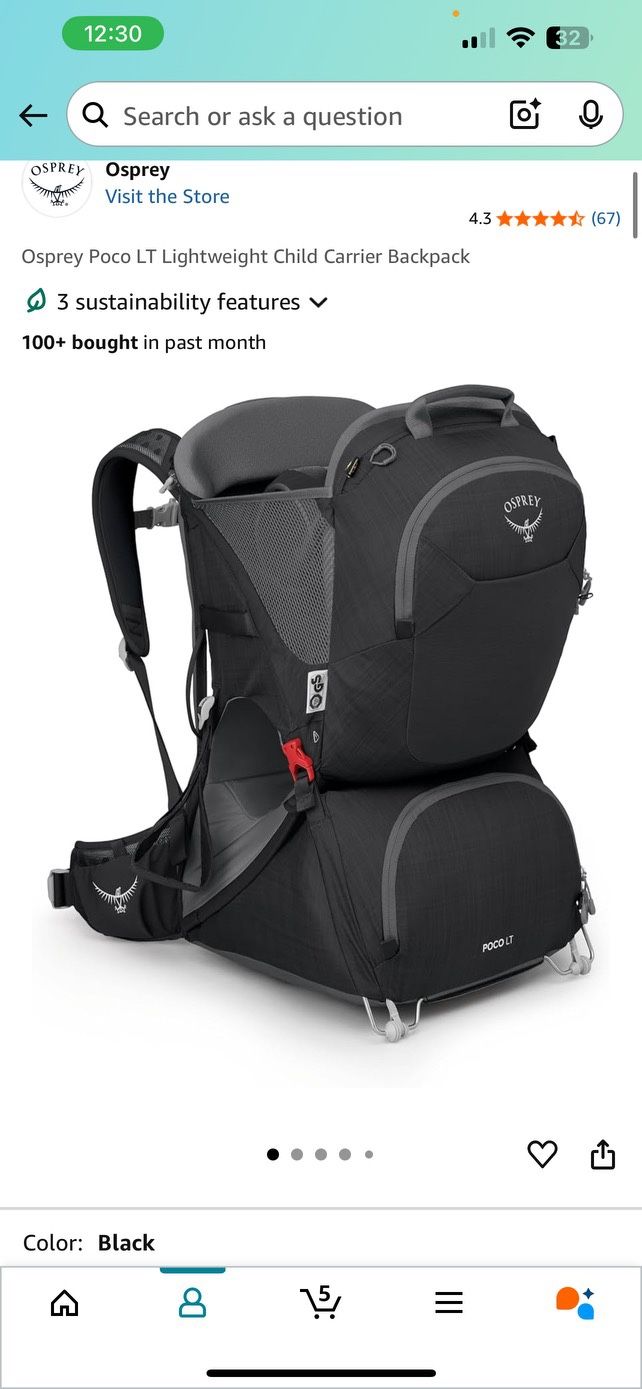 Osprey Poco Lt Child Carrier