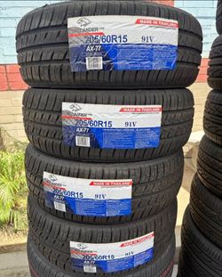 205/60R15 Atlander Set Of 4 New Tires