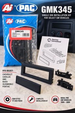Ai by PAC GMK345 Single DIN Installation Kit