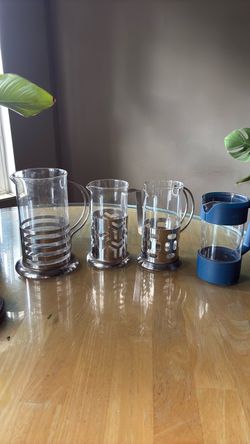 Coffee press containers