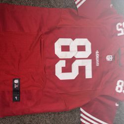 Nike 49ers Stitched Jersey #85 Vernon Davis 