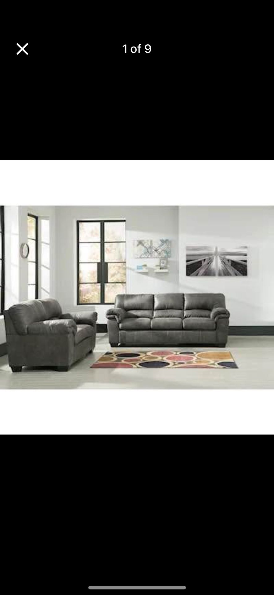 Ashley Furniture Sofa and Loveseat