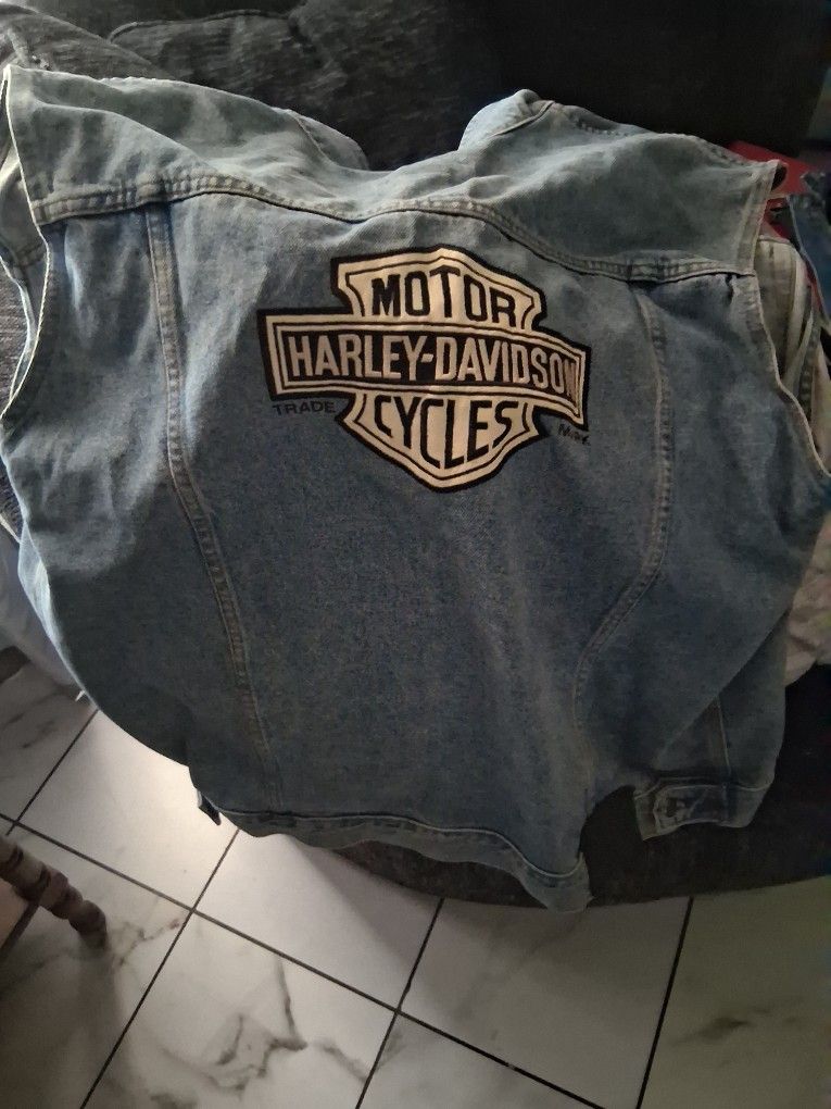 Harley Davidson Jean Jacket