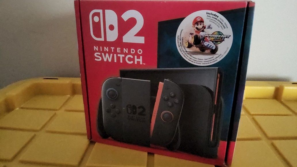 Nintendo Switch Mario Kart World 2 Bundle Console