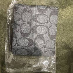 Coach Black Wallet 
