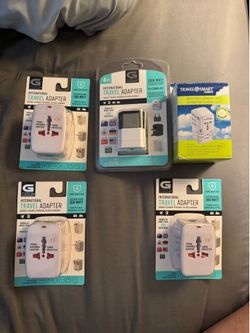 All-in-One Travel Adapter international  5$ per adapter
