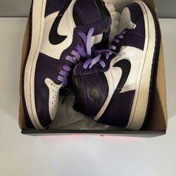 Air Jordan 1 Retro High Court Purple