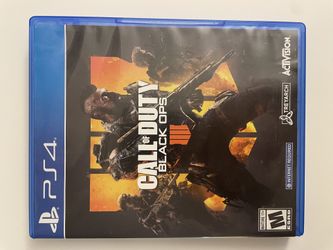 PS4 Call Of Duty Black Ops 4