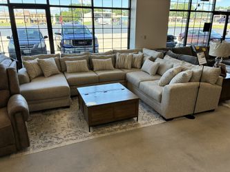 Wheat Sectional Couch