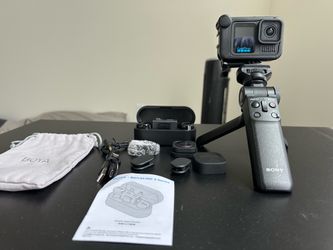 GoPro 13 Black Waterproof Action Camera  with added accessories