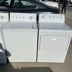 Super Capacity Kenmore Washer And Dryer Set , With Warranty And Free Delivery 