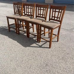 🌹 HIGH CHAIRS SETS FOR HIGH DINNER TABLE, iSLE OR BAR 🌹