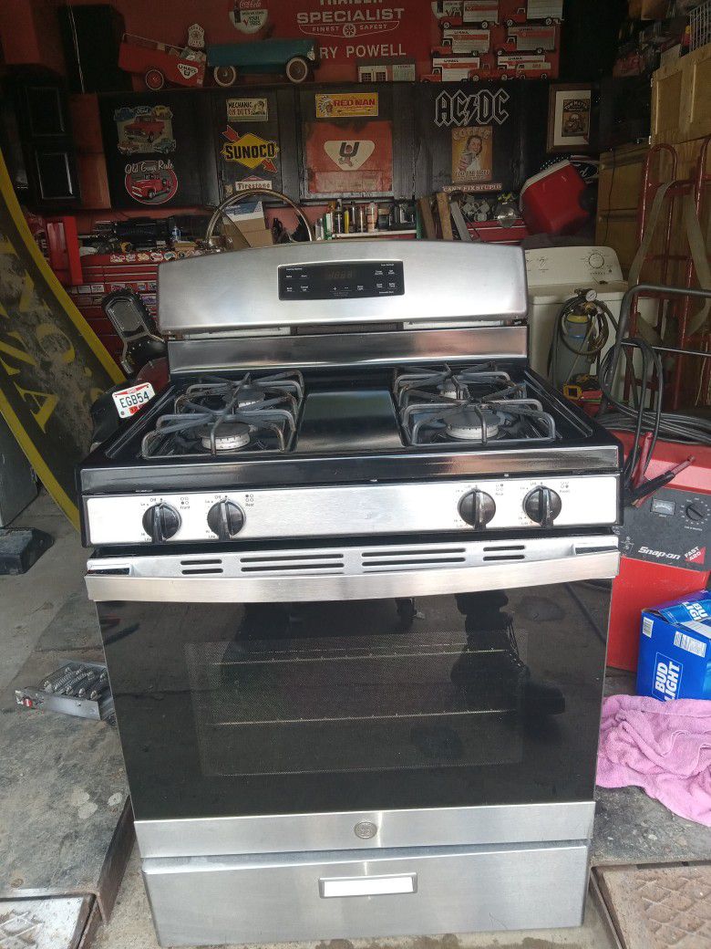 Ge Gas Stove With Broiler