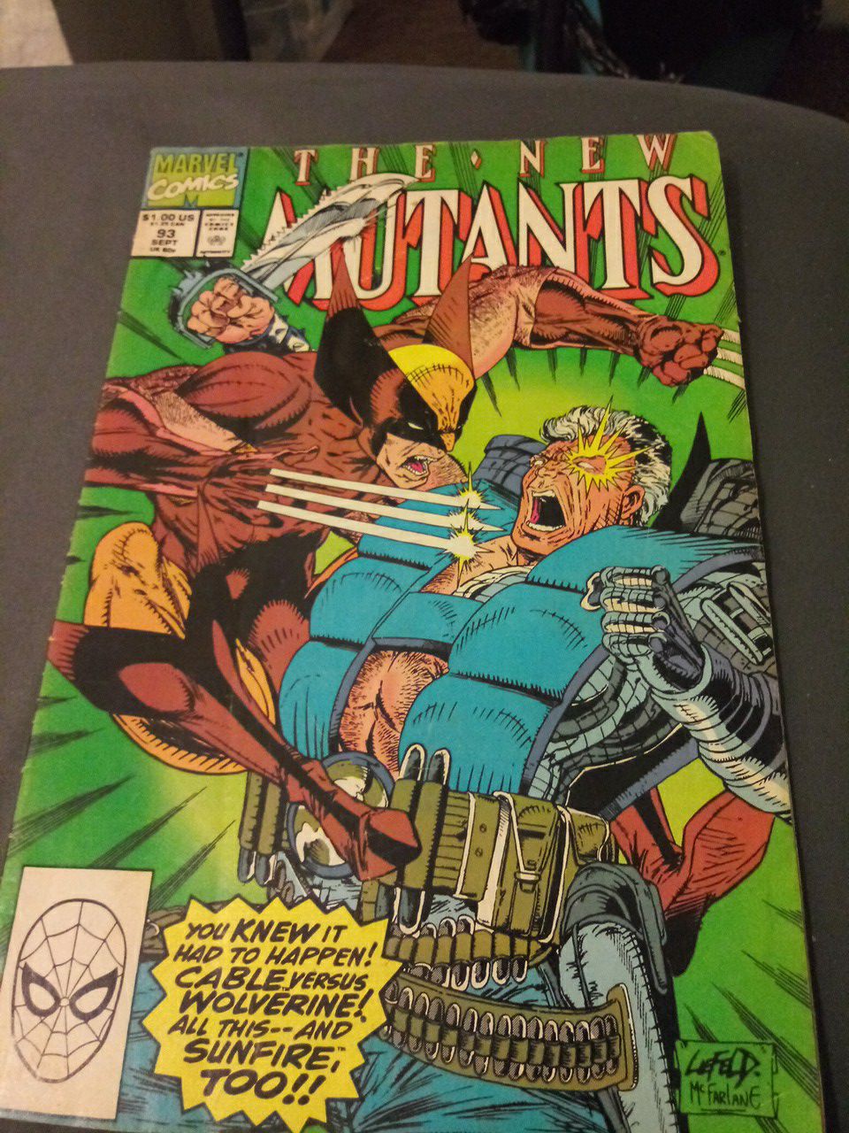 The new mutants #93 key issues comic books