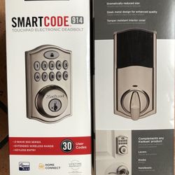 Smart Code Deadbolt Kwickset New