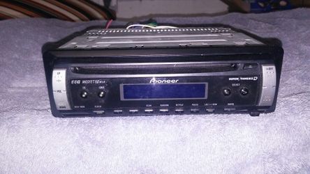 Pioneer car cd player