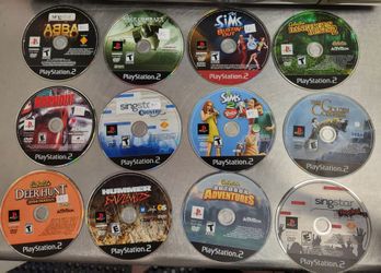 Playstation 2 games. PS2