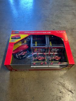 Burago Ferrari racing course