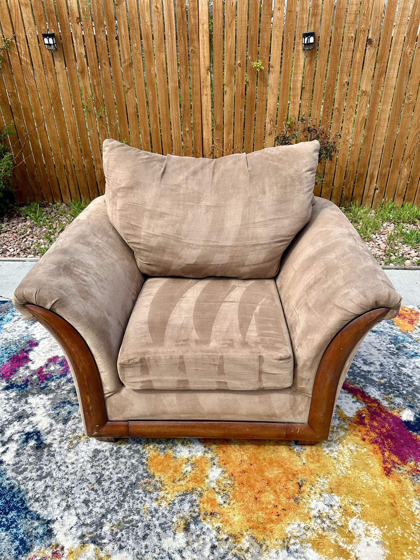🛋️ Gorgeous Beige Single Sofa Chair 