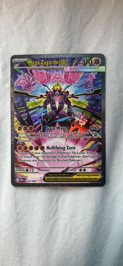 Pristine Condition Mega Zygarde ex Pokemon Card