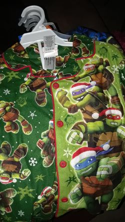 New Ninja Turtles Christmas Pajamas